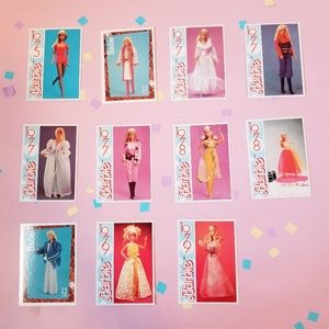 Vintage 1991 Barbie Trading Cards 1970s Lot #2